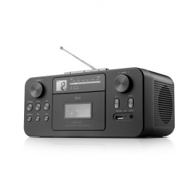 [BZ-LX50BT] 블루투스 포터블 CD 라디오 카세트, 5.0블루투스, AM/FM 다이얼, 전면LCD 창, 휴대용 손잡이, AC 아답터, C type 배터리